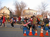 Race Photo  The 2009 running of the Holiday Hustle 5K put on by Running Fit in Dexter Michigan on a sunny but 28 degree on December 5, 2009. : 5K, Fitness, Race, Running, Kasdorf